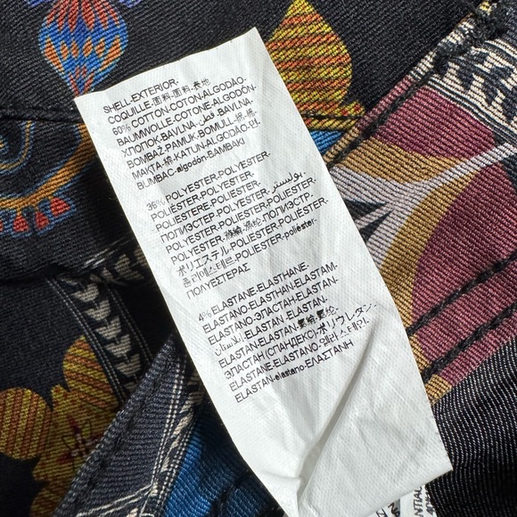 Desigual Multicolor Patterned Women's Jeans - Picture 7 of 8